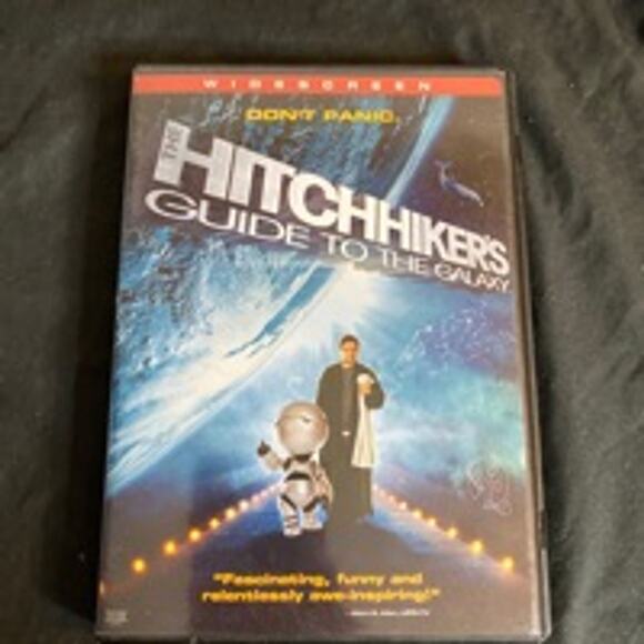 Sci-Fi Comedy Adventure DVD The Hitchhiker’s Guide to the Galaxy Widescreen - Picture 1 of 5